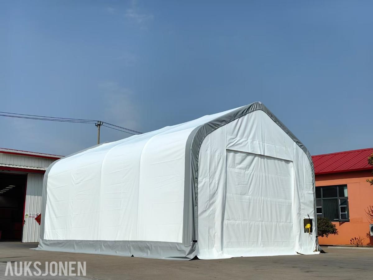 2026 LAGERTELT 9,15x6,10x4,88 L/B/H - 55M2 - MEGET SOLID-DOBBELT RØRSYSTEM . HELT NYTT. 203016